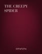 The Creepy Spider Unison choral sheet music cover